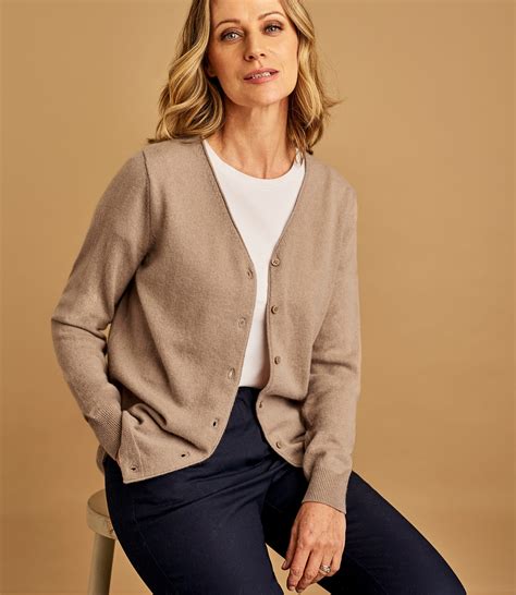 Women's Wool and cashmere cardigan 